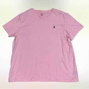 Polo RL Pink V Neck